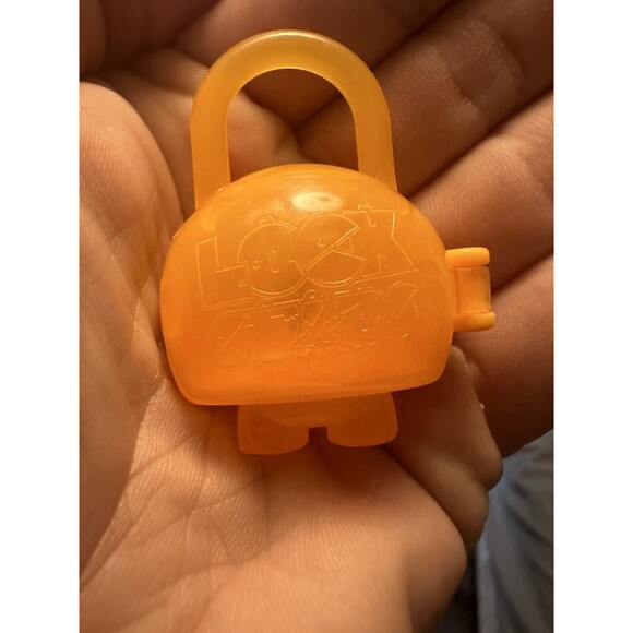 Lot Of 2 Lock Stars Kids Pink /Orange & Green / Purple W/ 4 Keys Rare HTF Toys - Picture 5 of 9